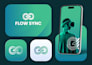 design a modern app icon logo for android and ios